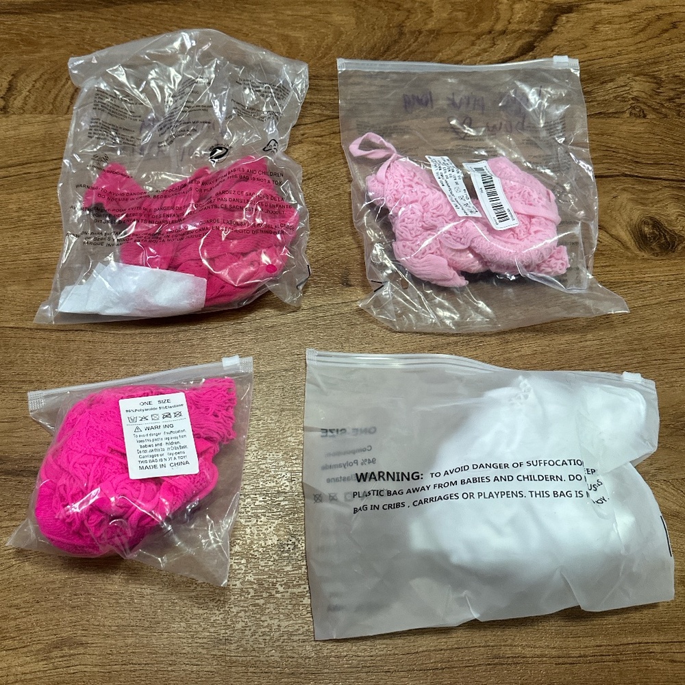 Pink Fishnet Bodysuit Mystery Bundle